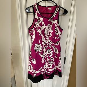 Crown & Ivy Ladies Dress With Back Zipper And Side Pockets